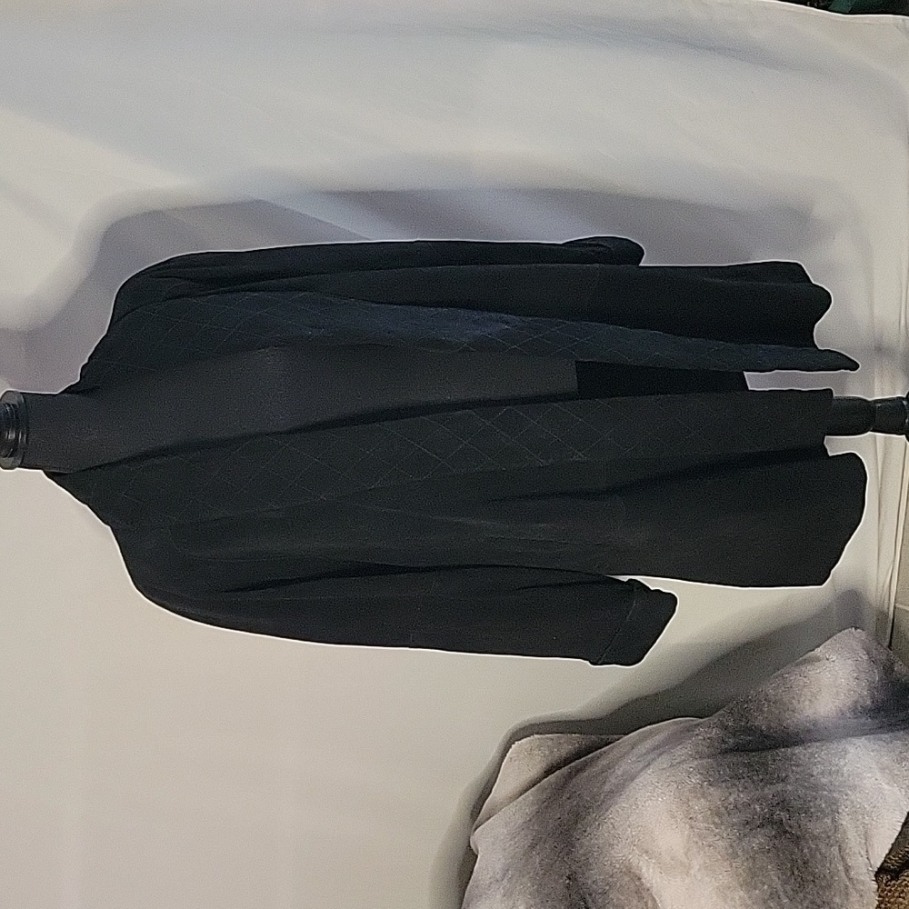 Vintage suede leather coat